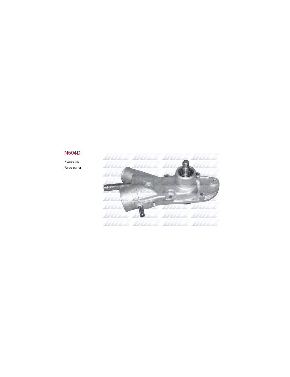 POMPE A EAU PEUGEOT 504 DIESEL POMPE A EAU PEUGEOT 504 DIESEL