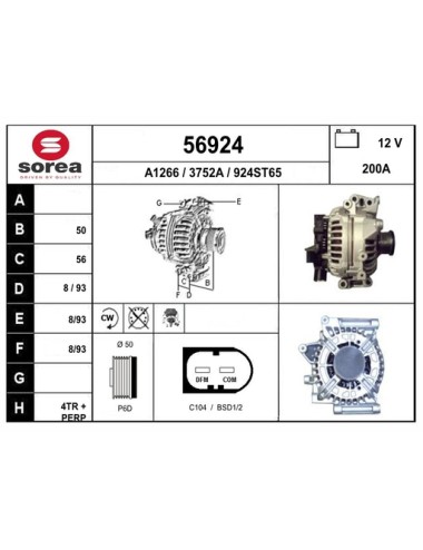 ALTERNATEUR VL / CLASSE C