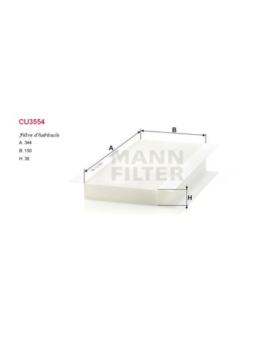 FILTRE A HABITACLE