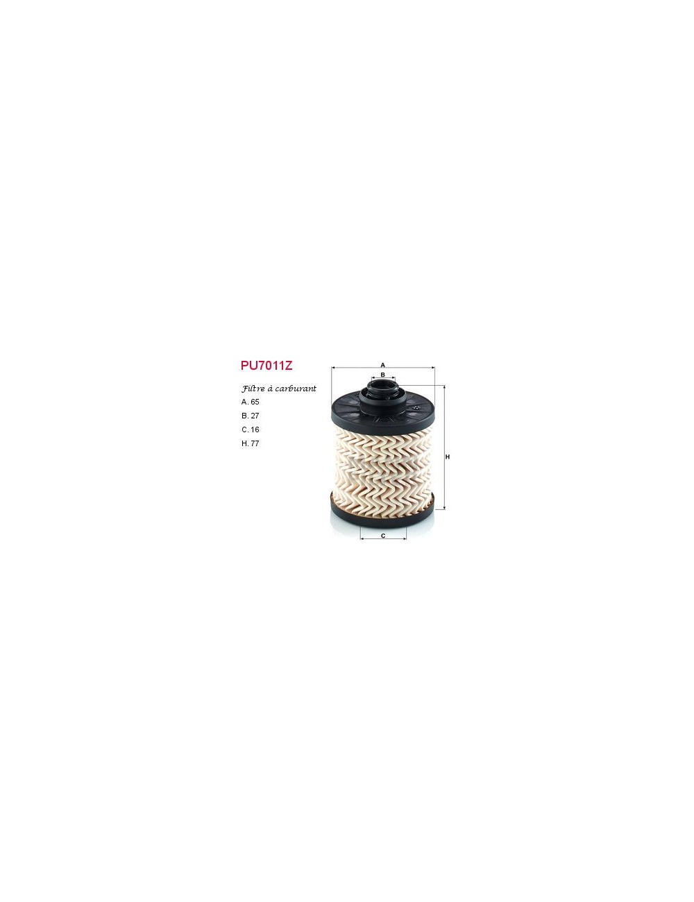 FILTRE A CARBURANT FILTRE A CARBURANT