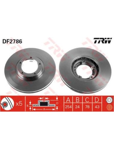 PAIRE DE DISQUES