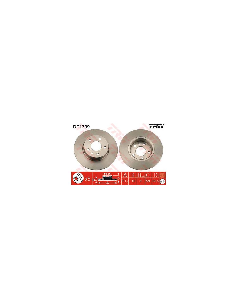 PAIRE DE DISQUES PAIRE DE DISQUES