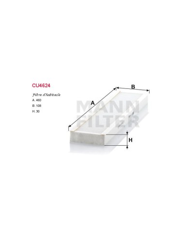 FILTRE A HABITACLE