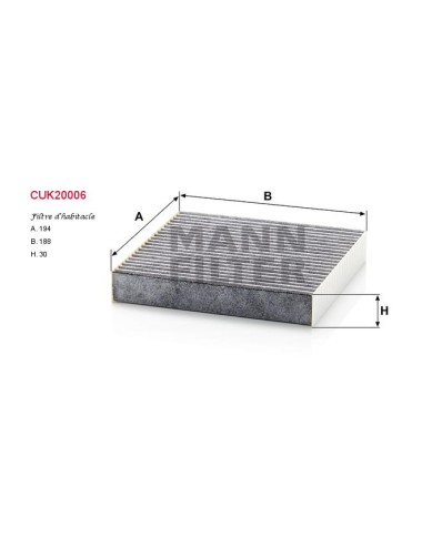 FILTRE A HABITACLE