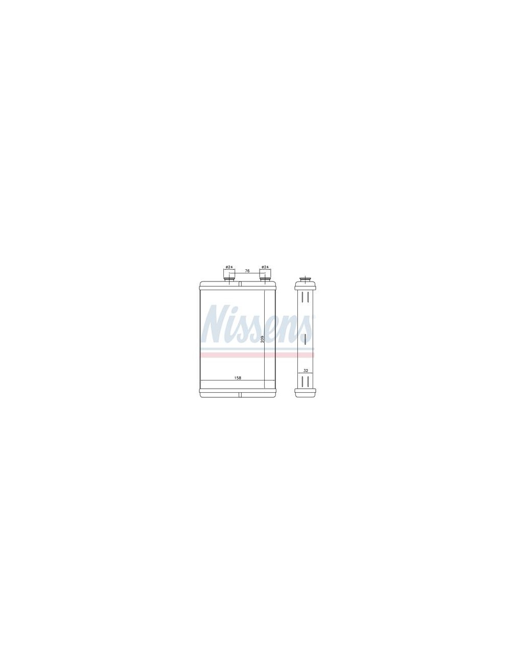 RAD.CHAUFF FIAT IDEA (2004) 1.3 JTD RAD.CHAUFF FIAT IDEA (2004) 1.3 JTD