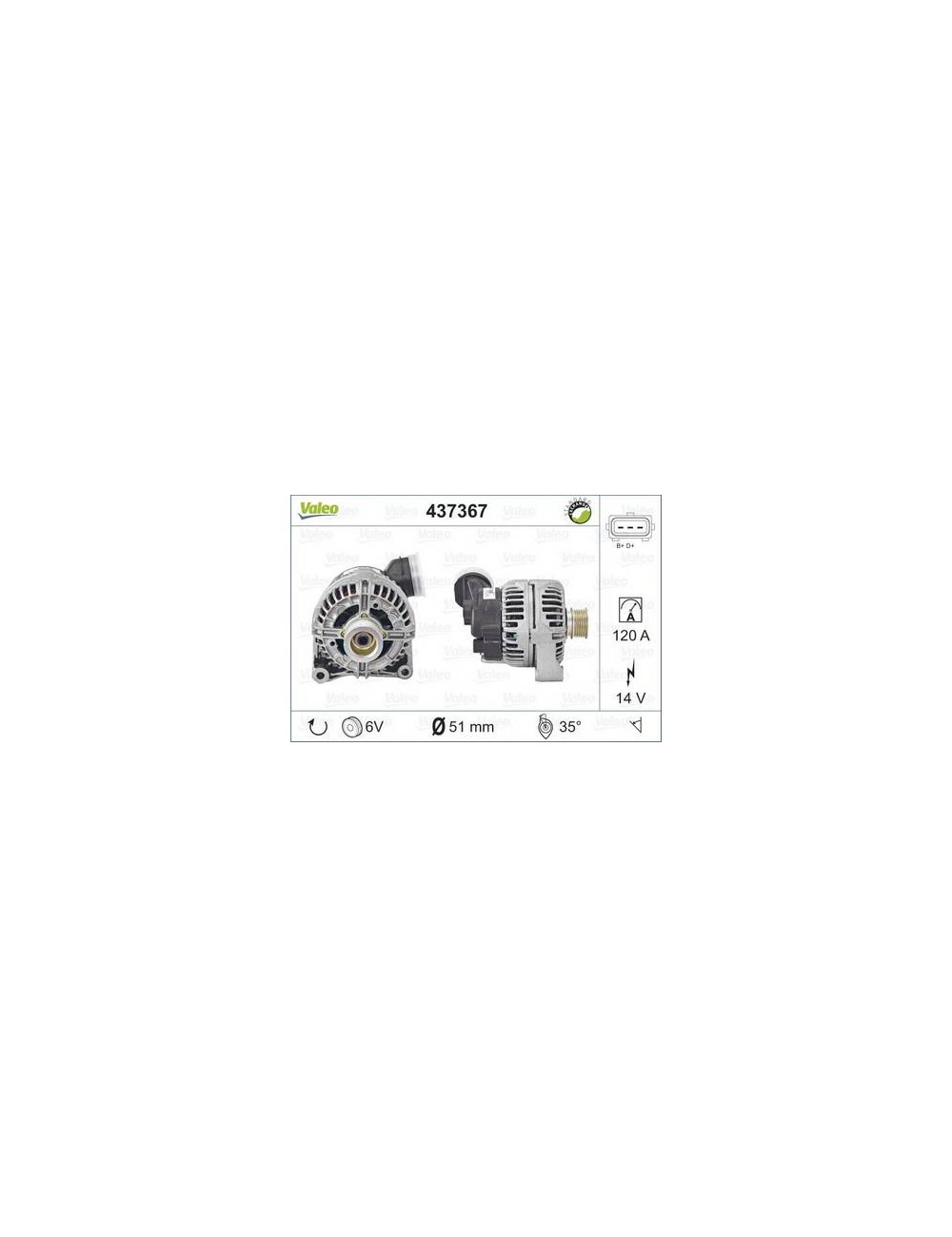 ALTERNATOR VALEO BMW ALTERNATOR VALEO BMW