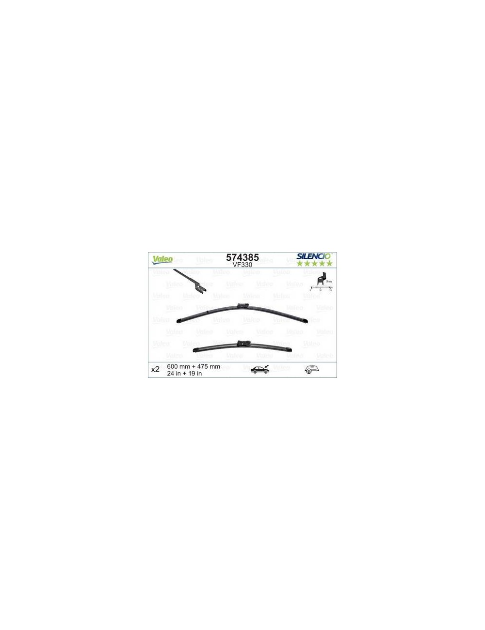 SILENCIO VF330 x2 Golf 6, Passat 7, Eos SILENCIO VF330 x2 Golf 6, Passat 7, Eos