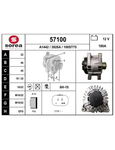 ALTERNATEUR VL / C4 GRAND PICASSO