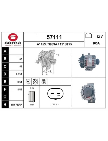 ALTERNATEUR VL / AGILA