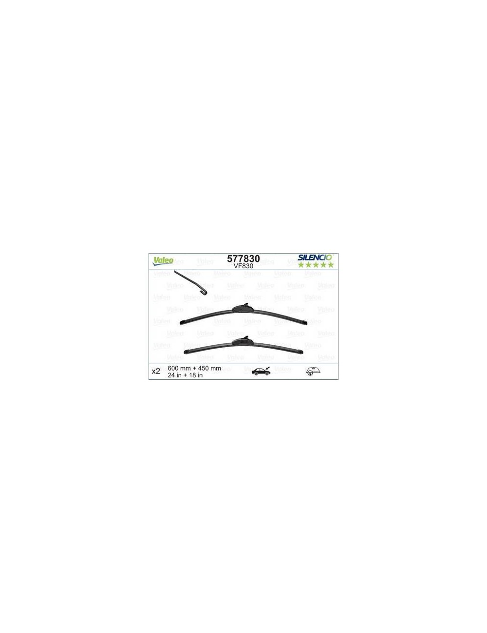 SILENCIO VF830 x2 Sportage, CX-5, Cee d
