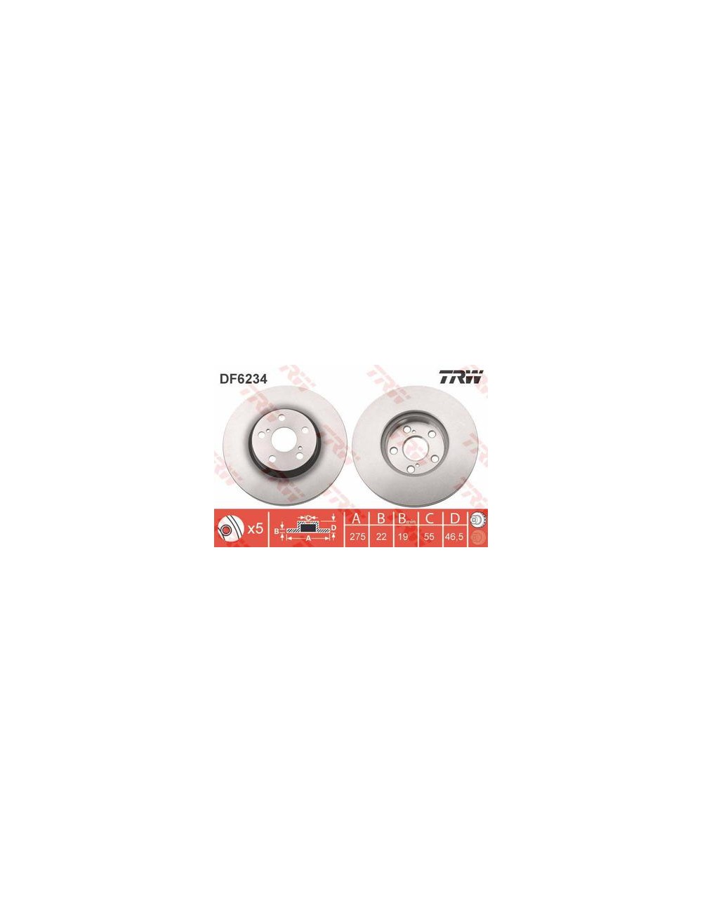 PAIRE DE DISQUES PAIRE DE DISQUES