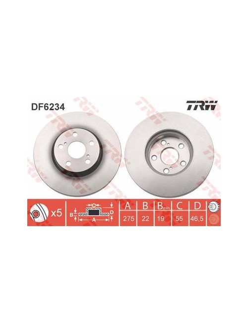 PAIRE DE DISQUES