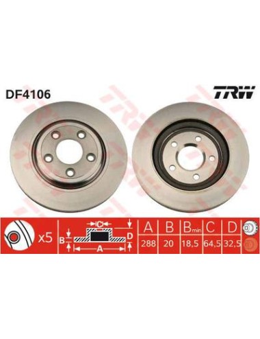 PAIRE DE DISQUES