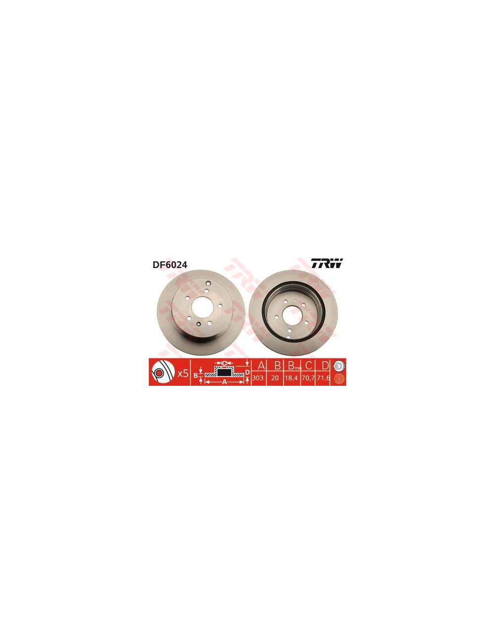 PAIRE DE DISQUES PAIRE DE DISQUES