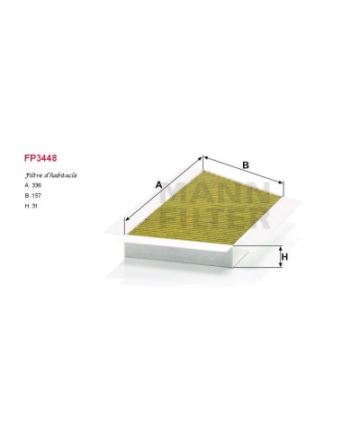 FILTRE A HABITACLE
