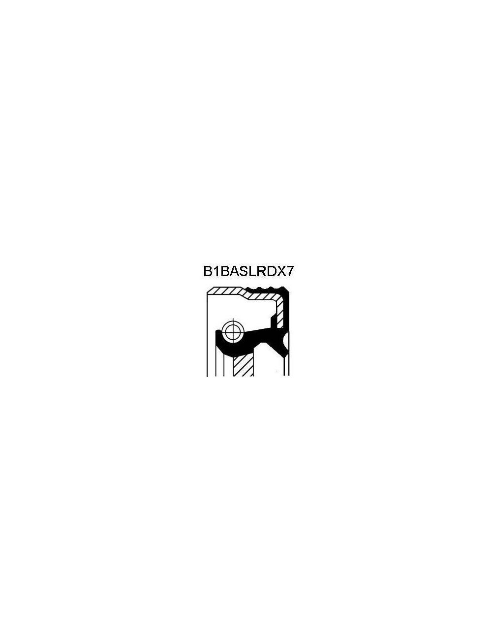 Joint d arbre radial - BD avec ress Joint d arbre radial - BD avec ress