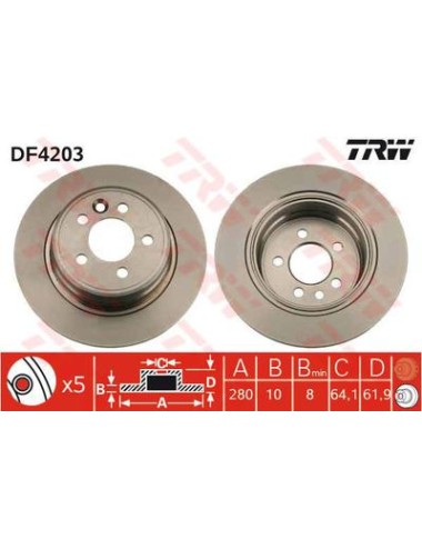 PAIRE DE DISQUES