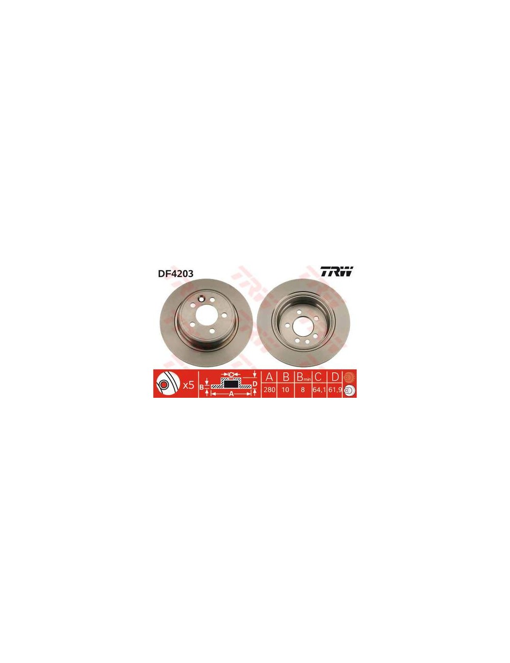 PAIRE DE DISQUES PAIRE DE DISQUES