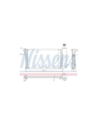 RAD.MOT CITROEN SAXO (1996) 1.1
