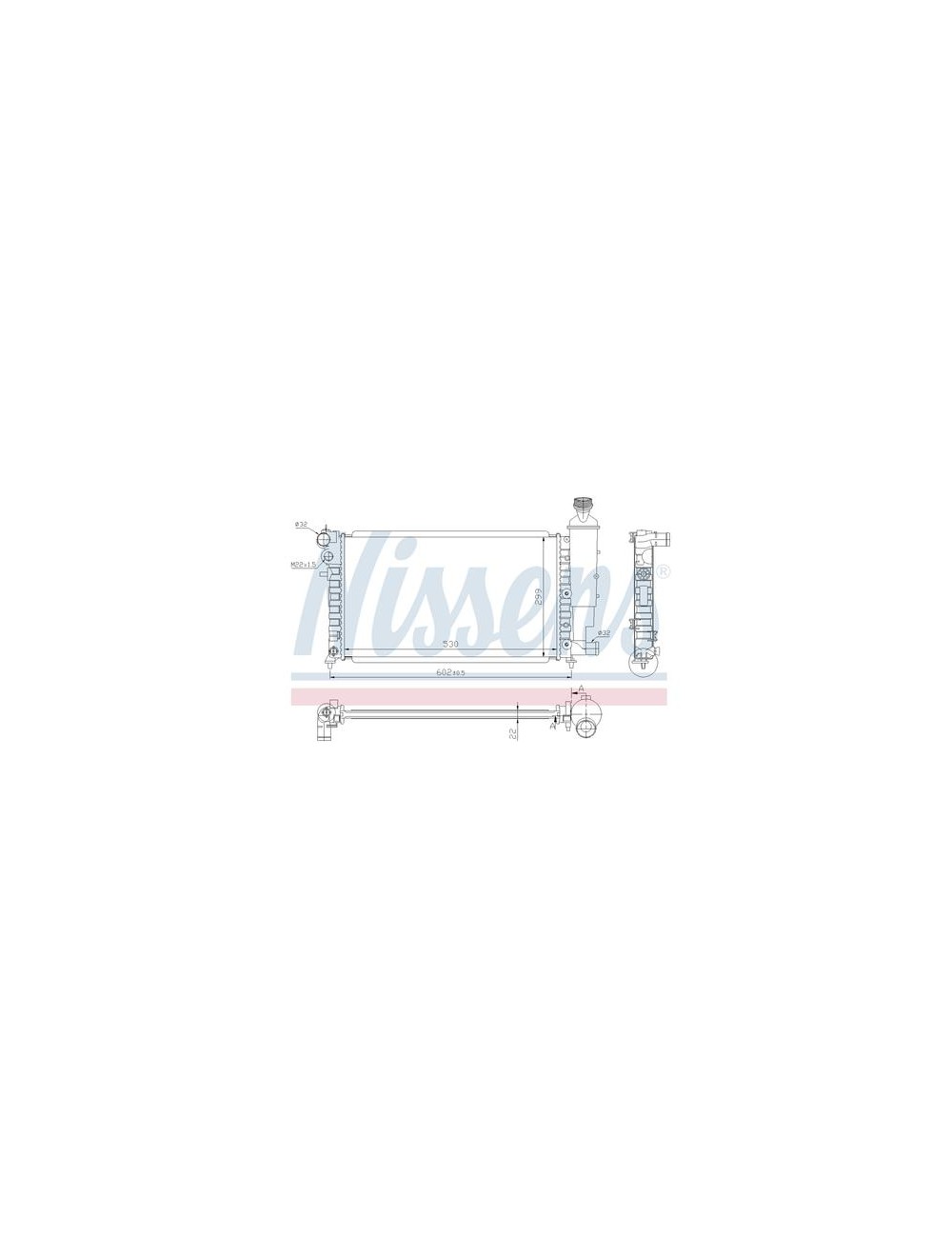RAD.MOT CITROEN SAXO (1996) 1.1 RAD.MOT CITROEN SAXO (1996) 1.1