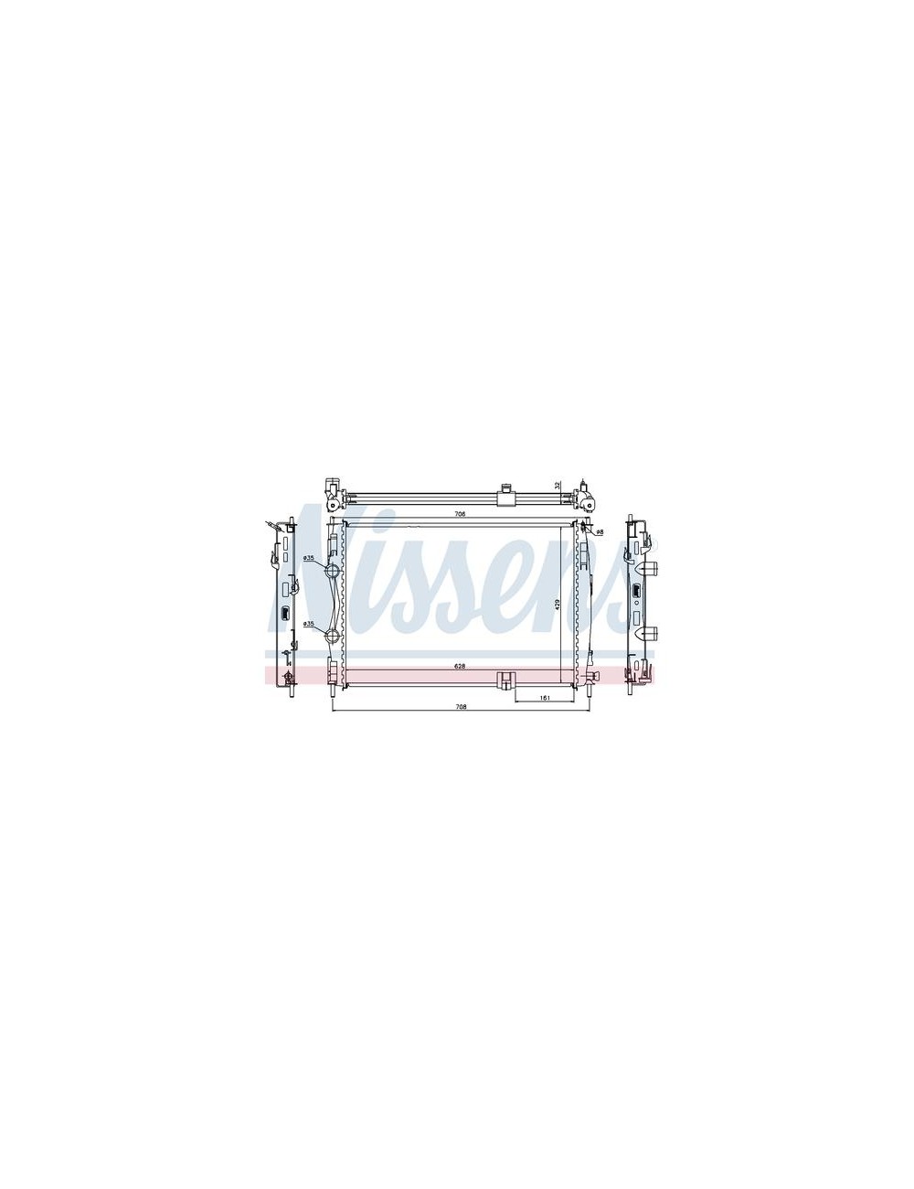 RAD.MOT NISSAN QASHQAI (2007) 2.0 D