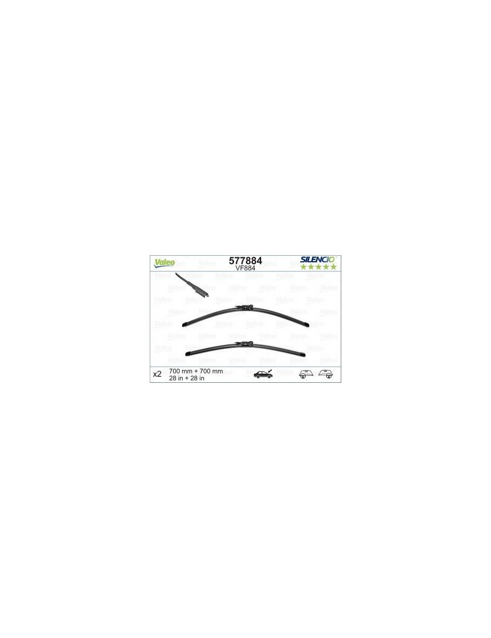 SILENCIO VF884 x2 Kuga 2, Edge SILENCIO VF884 x2 Kuga 2, Edge