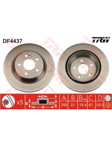 PAIRE DE DISQUES