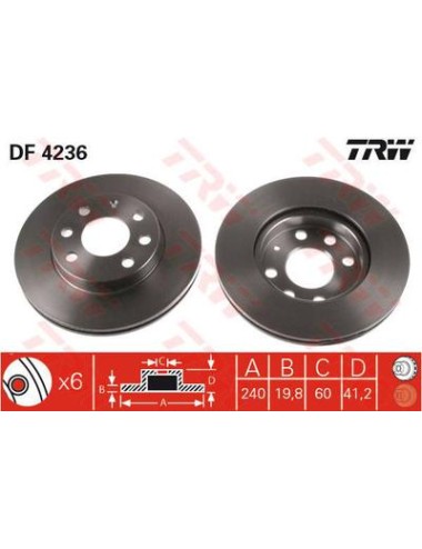 PAIRE DE DISQUES