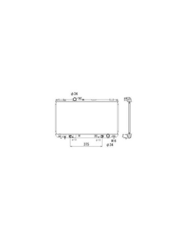 RAD - LEXUS IS 2.0 99 RADIATOR