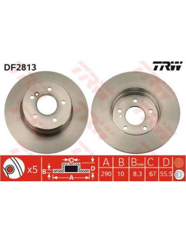 PAIRE DE DISQUES