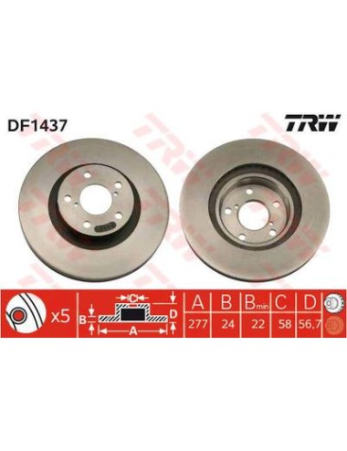 PAIRE DE DISQUES