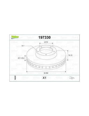 DISQ FREIN x1 BMW 5 95-04