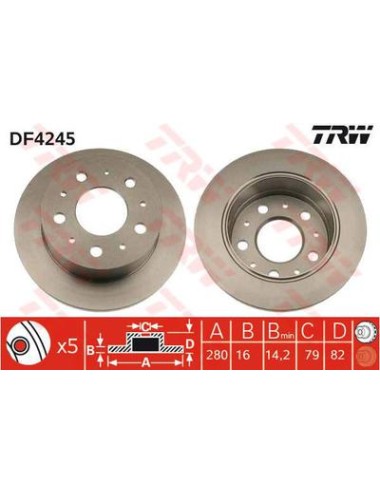 PAIRE DE DISQUES