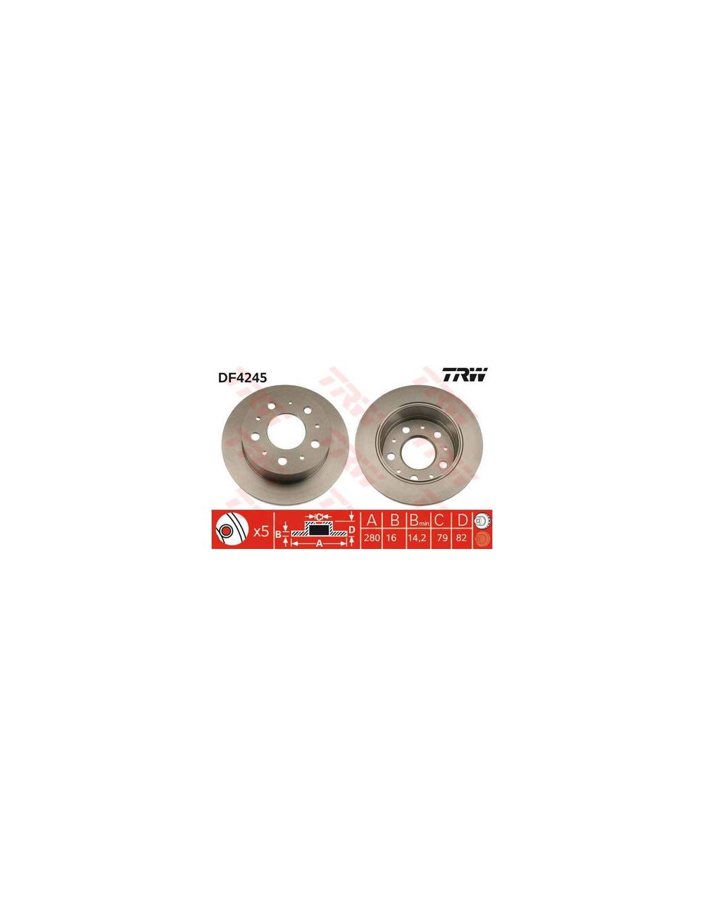 PAIRE DE DISQUES PAIRE DE DISQUES