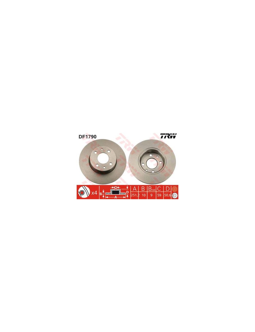 PAIRE DE DISQUES PAIRE DE DISQUES