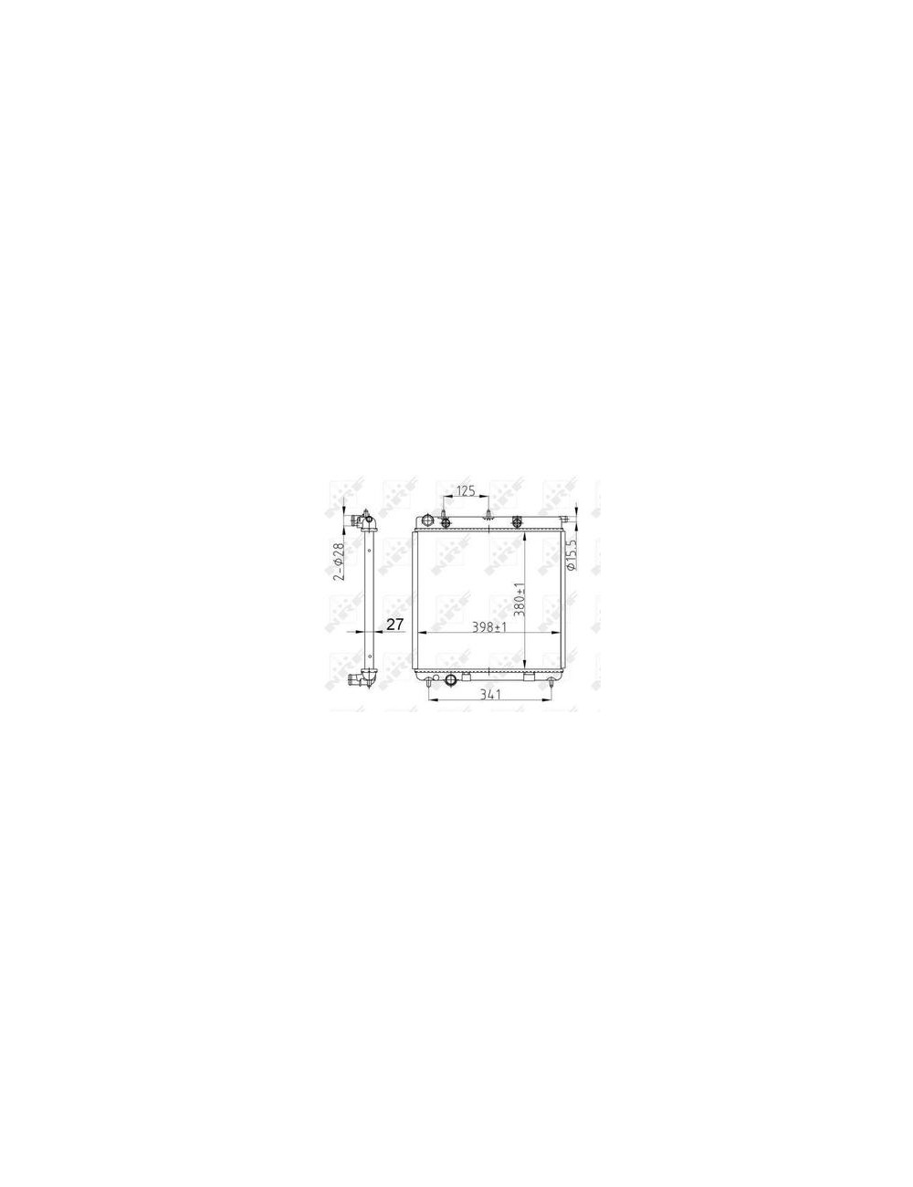 RAD - CITROEN C3 1.4D 02 RADIATOR E RAD - CITROEN C3 1.4D 02 RADIATOR E