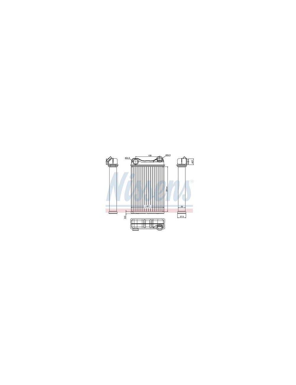 RAD.CHAUFF FIAT PUNTO (2000) 1.2 60 RAD.CHAUFF FIAT PUNTO (2000) 1.2 60