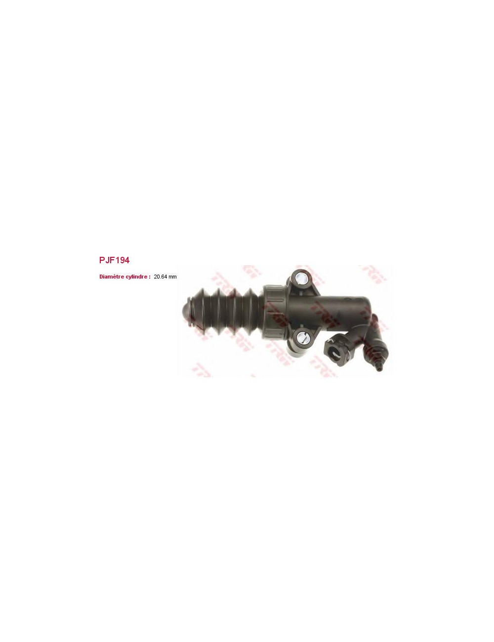RECEPTEUR EMBRAYAGE RECEPTEUR EMBRAYAGE
