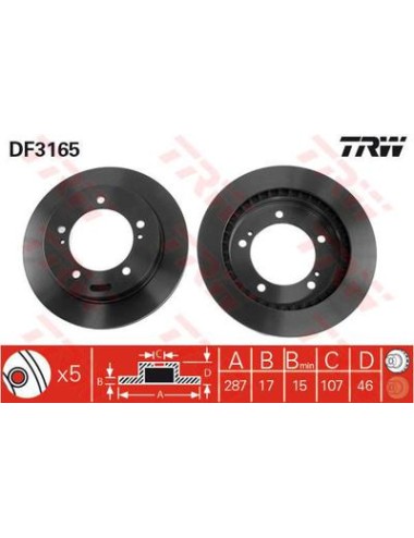 PAIRE DE DISQUES
