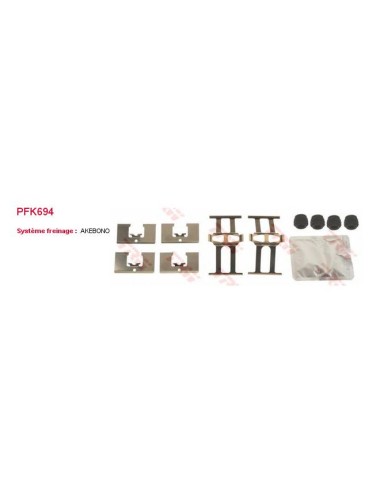 KIT ACCESSOIRES PLAQUETTES