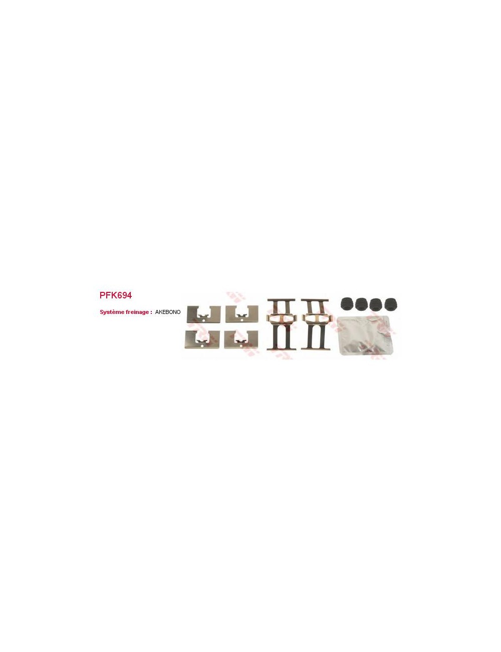 KIT ACCESSOIRES PLAQUETTES KIT ACCESSOIRES PLAQUETTES