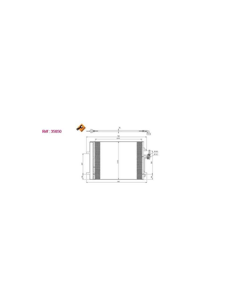 COND - FORD S MAX 2.0D 06 CONDENSER COND - FORD S MAX 2.0D 06 CONDENSER
