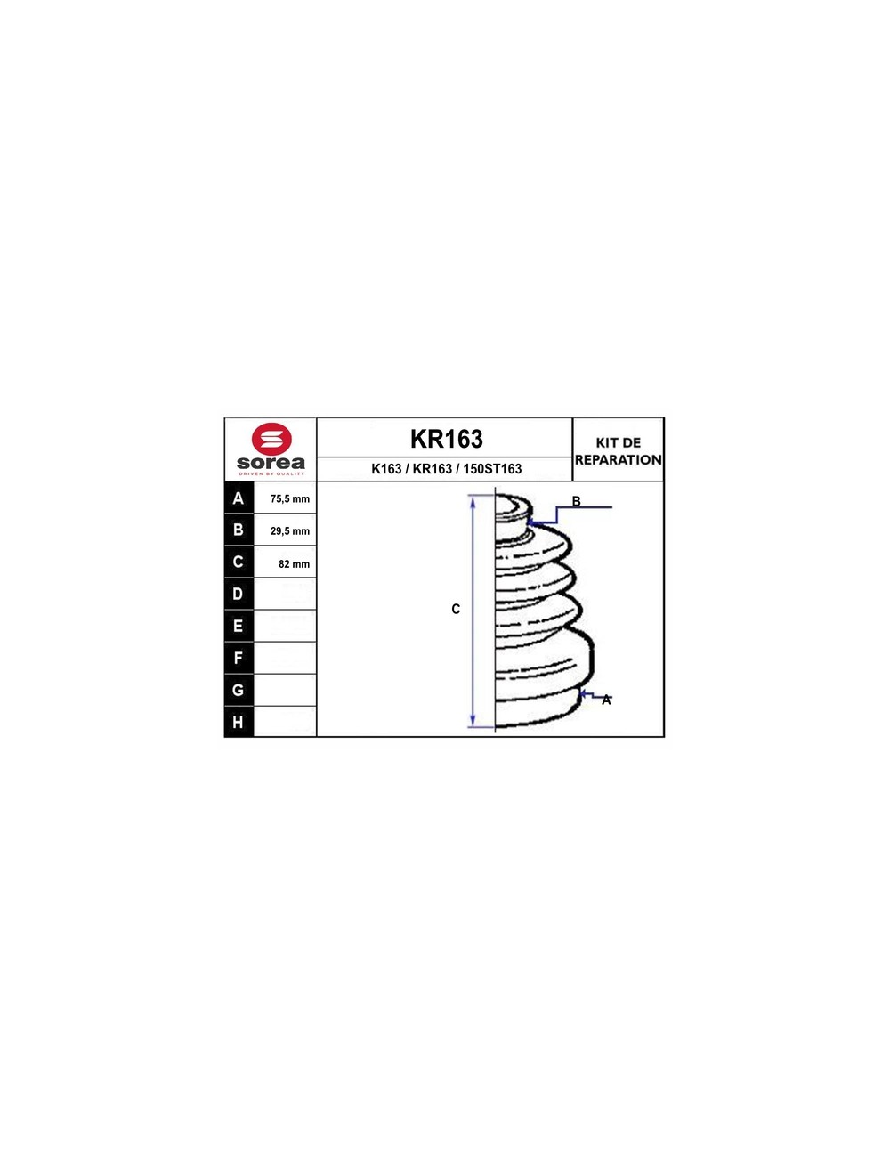 KIT REPARATION / PSA C4 / 308 KIT REPARATION / PSA C4 / 308
