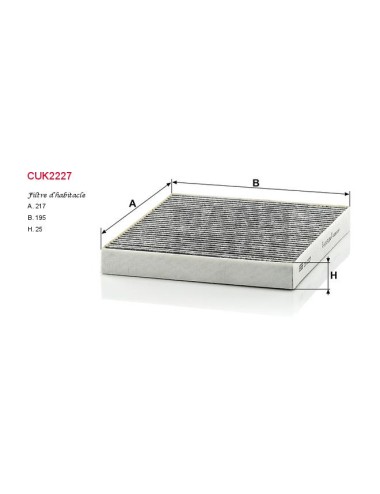 FILTRE A HABITACLE