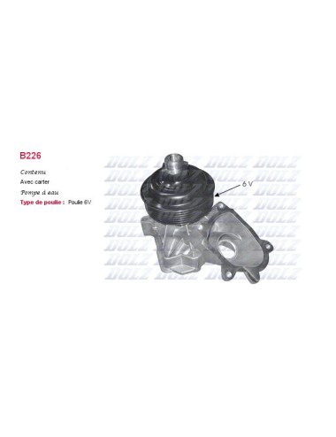 POMPE A EAU BMW330CD730LD318D