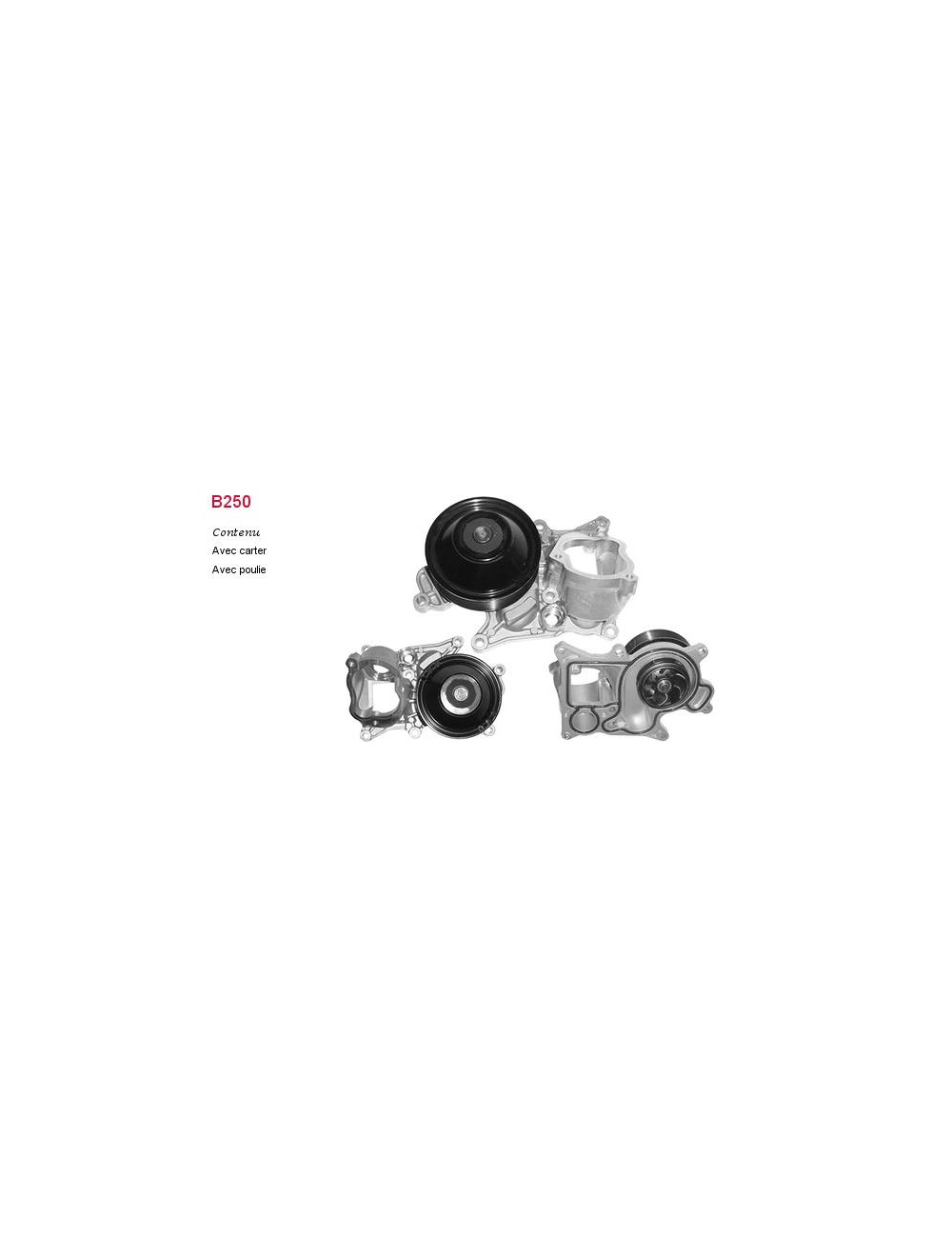 POMPE A EAU BMW S1 118120 POMPE A EAU BMW S1 118120