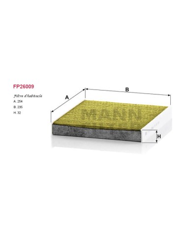 FILTRE A HABITACLE