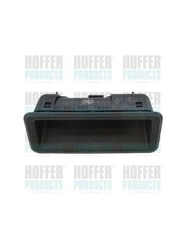 Bouton de commutation serrure de coffre