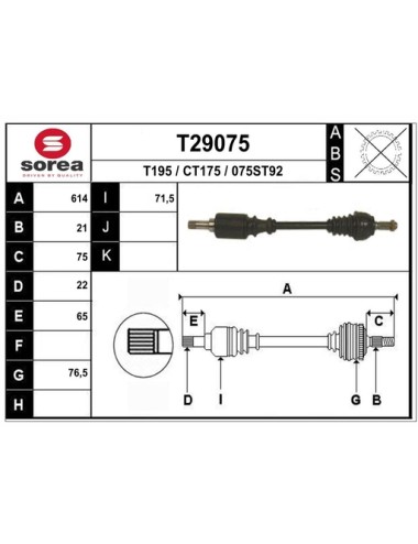 TRANSMISSION / AX GTI