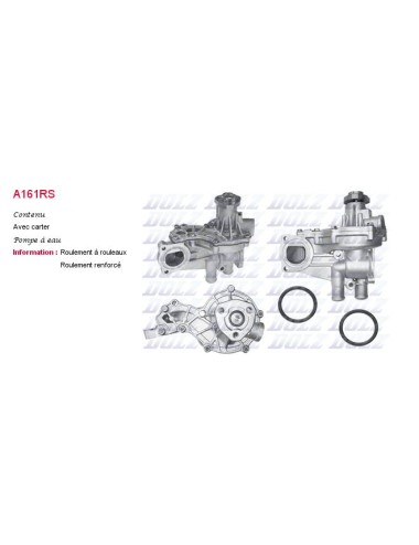 POMPE A EAU AUDI COUPE 1601